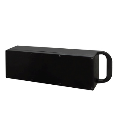 FAMATEL Skříň Rubber Box 4105 IP65, bez okénka, přenosná, 450x130x83mm, rukojeť součástí 4105