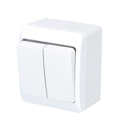 FAMATEL GALATEA IP44 Spínač sériový č.5 (bílá) 5332-02
