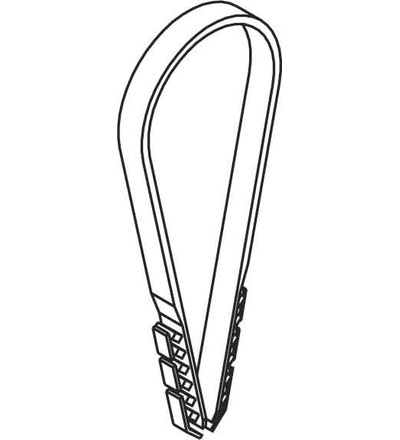 Hmoždinka pásková BSL 28, pro 5x kabel 3x1,5mm2 /1311202, ELEMAN 1000064