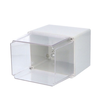 Krabice SolidBox 68101 IP65, 170x135x241mm, průhledné víko, hladké boky, FAMATEL 68101