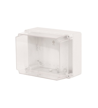 Krabice SolidBox 68181 IP65, 220x170x146mm, průhledné víko, hladké boky, FAMATEL 68181
