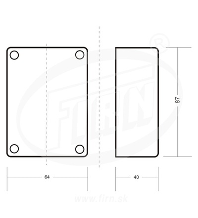 Spínač soumrakový FiF AWZ, 2-1000lux, 16A, 230V, IP65, na povrch, ELEMAN 1000906
