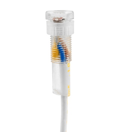 Spínač soumrakový FiF AZ-112, 2-1000lux, 16A, s ext. čidlem (16mm), IP65, šedý, na DIN, ELEMAN 1000912