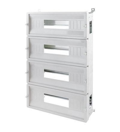 FAMATEL Montážní rám I-39146 pro DIN lištu s modul. krytem pro 39146 MAGNA IP65, 4x 16mod. I-39146