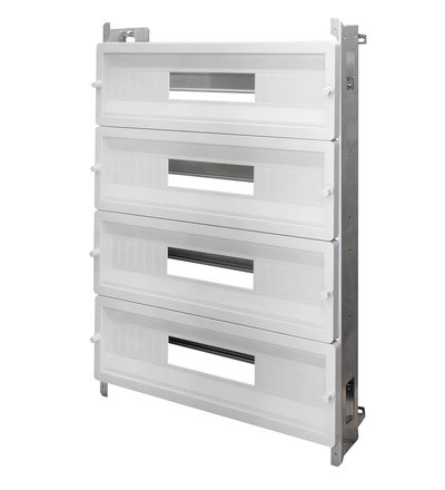 FAMATEL Montážní rám I-39157 pro DIN lištu s modul. krytem pro 39157 MAGNA IP65, 4x 22mod. I-39157