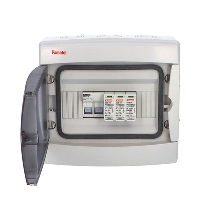 FAMATEL fr003L - Fotovoltaická rozvodnice SolarBOX pro 1 string IP65, DC, Un=1000V, fr003L