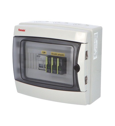 FAMATEL fr004 - Fotovoltaická rozvodnice SolarBOX pro 1 string IP65, DC, Un=1000V, fr004