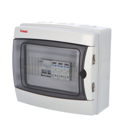 FAMATEL fr004e - Fotovoltaická rozvodnice SolarBOX pro 1 string IP65, DC, Un=1000V, fr004e