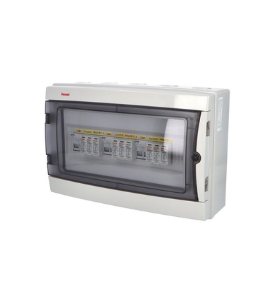 FAMATEL fr016L - Fotovoltaická rozvodnice SolarBOX pro 3 stringy IP65, DC, Un=1000V, fr016L