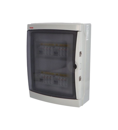 FAMATEL fr030L - Fotovoltaická rozvodnice SolarBOX pro 4 stringy IP65, DC, Un=1000V, fr030L