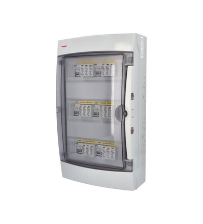 FAMATEL fr032L - Fotovoltaická rozvodnice SolarBOX pro 6 stringů IP65, DC, Un=1000V, fr032L