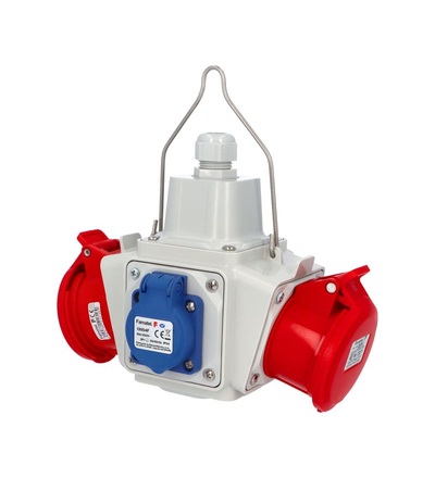 FAMATEL Zás. box závěsný PowerBOX pb400 IP54 2x230V, 2x400V/16/5, pb400