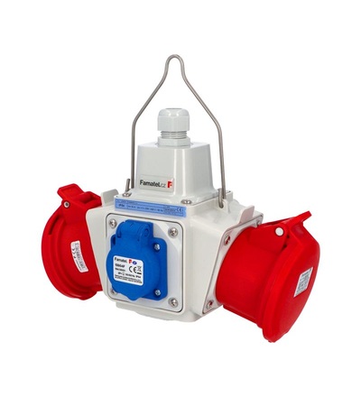 FAMATEL Zás. box závěsný PowerBOX pb423 IP54 1x230V, 2x400V/32/5, pb423