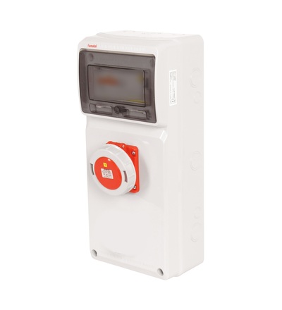 FAMATEL v0481-6kA - ZSF00000010.0 /3951  Zás.skříň IP65 jištěná bez chrániče, v0481-6kA