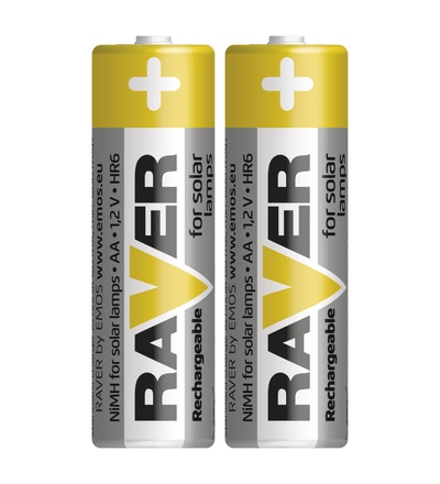 Nabíjecí baterie do solárních lamp RAVER AA (HR6) 600 mAh B7426