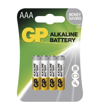 Alkalická baterie GP Alkaline AAA (LR03) BA1311