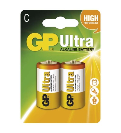 Alkalická baterie GP Ultra C (LR14) B1931