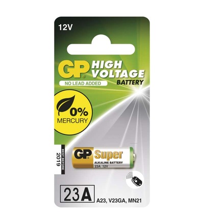 Alkalická speciální baterie GP 23AF (MN21, V23GA) 12 V B13001