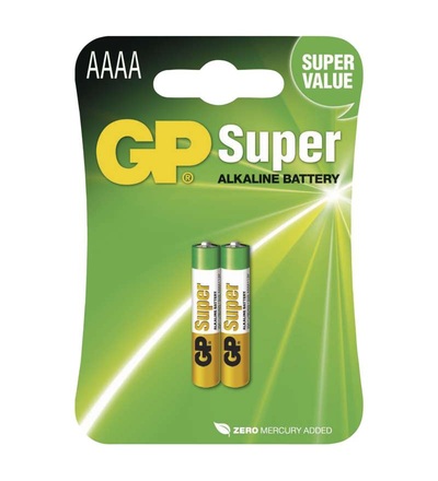 Alkalická speciální baterie GP 25A (AAAA, LR61) 1,5 V B1306