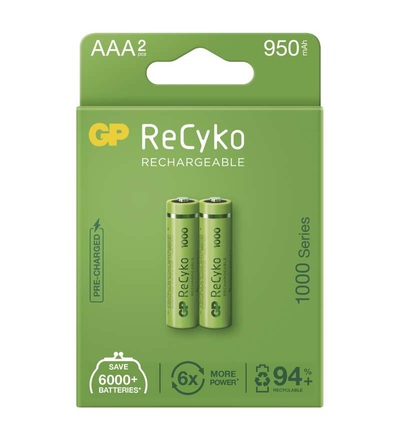 Nabíjecí baterie GP ReCyko 1000 AAA (HR03) B2111