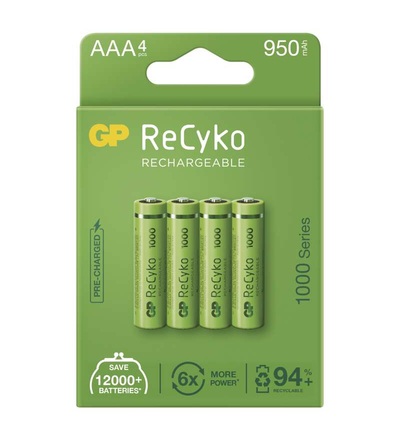 Nabíjecí baterie GP ReCyko 1000 AAA (HR03) B21114