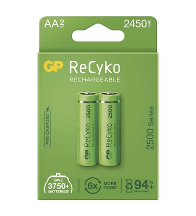 Nabíjecí baterie GP ReCyko 2500 AA (HR6) B2125