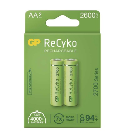 Nabíjecí baterie GP ReCyko 2700 AA (HR6) B2127
