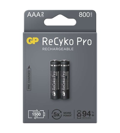 Nabíjecí baterie GP ReCyko Pro Professional AAA (HR03) B2218