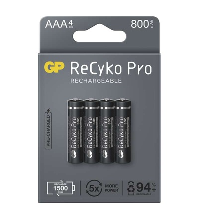 Nabíjecí baterie GP ReCyko Pro Professional AAA (HR03) B22184