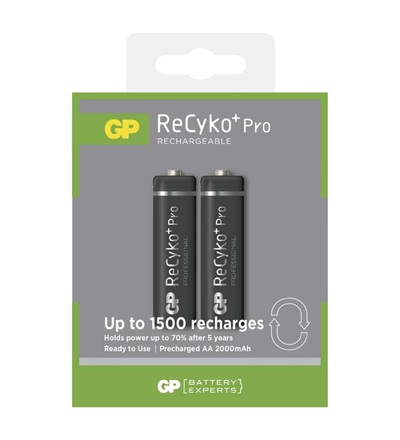 Nabíjecí baterie GP ReCyko+ Pro Prof. 2000 (AA) B0827