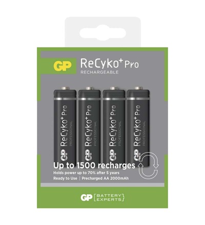 Nabíjecí baterie GP ReCyko+ Pro Prof. 2000 (AA) B08274