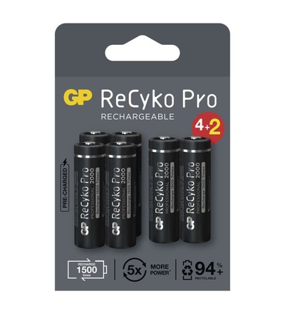 Nabíjecí baterie GP ReCyko Pro Professional AA (HR6) B2220V