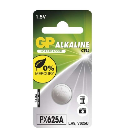 Alkalická knoflíková baterie GP 625A (LR9) B1325