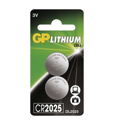Lithiová knoflíková baterie GP CR2025 B15253