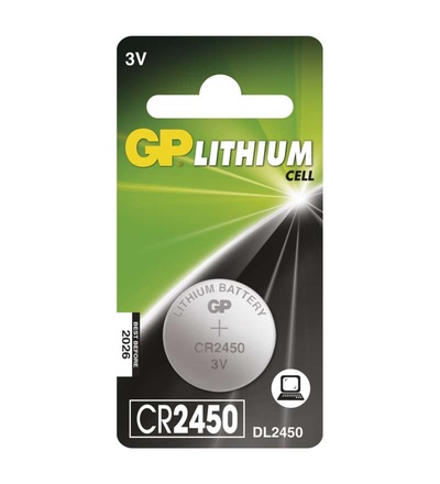Lithiová knoflíková baterie GP CR2450 B15851