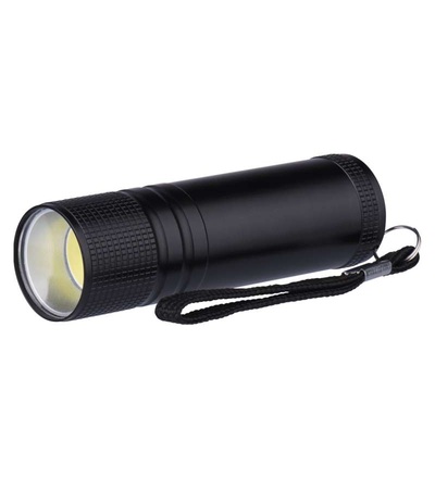 COB LED ruční kovová svítilna P3894, 100 lm, 3× AAA P3894