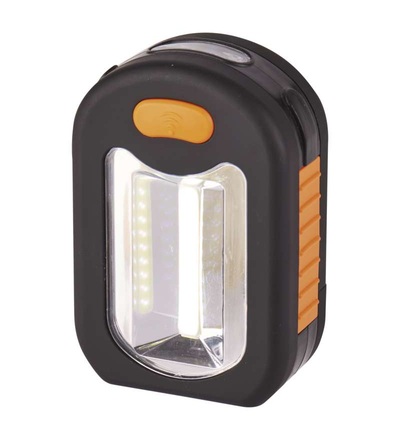 COB LED pracovní svítilna P3889, 200 lm, 3× AAA, 12 ks, display box P3889
