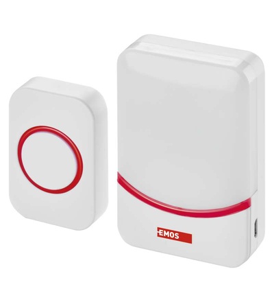 Domovní bezdrátový zvonek P5732 na 3x AAA/micro USB vstup P5732