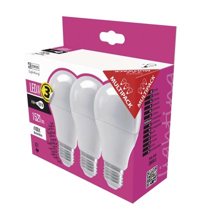 EMOS LED žárovka Classic A60 14W E27 neutrální bílá ZQ5161.3