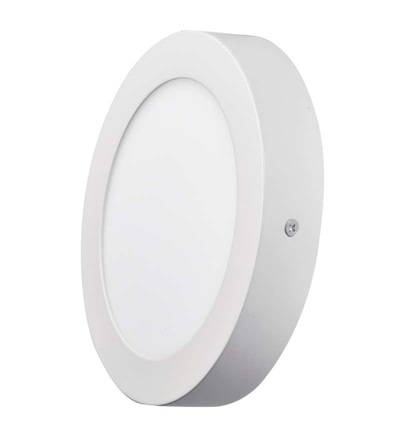 EMOS LED panel 170mm, kruhový přisazený bílý, 12W teplá bílá ZM5131