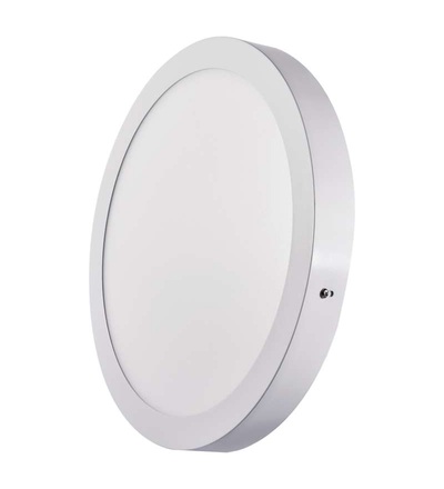 EMOS LED panel 300mm, kruhový přisazený bílý, 24W neutrální bílá ZM5152