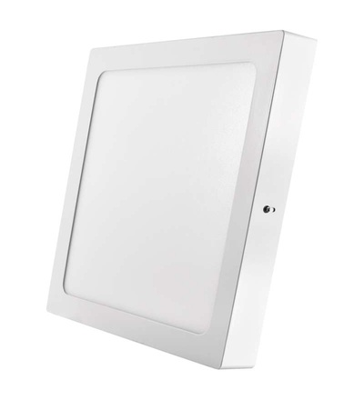 EMOS LED panel 300×300, čtvercový přisazený bílý, 24W teplá bílá ZM6151