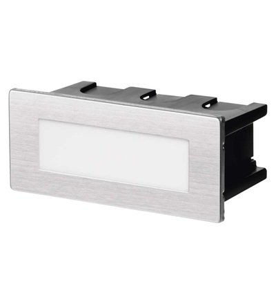 EMOS LED orientační vestavné svítidlo 123×53, 1,5W tep. bílá,IP65 ZC0108