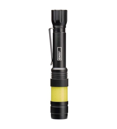 360° COB LED svítilna kovová, 270 lm, 2× AA P3112