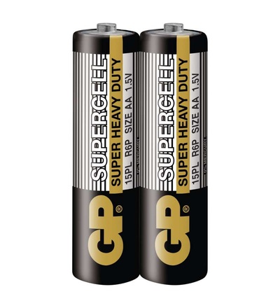 Zinková baterie GP Supercell AA (R6) B11202