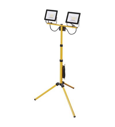 LED reflektor HOBBY SLIM, 2× 30W + trojnožka, žlutý, neutrální bílá ZS2231.2