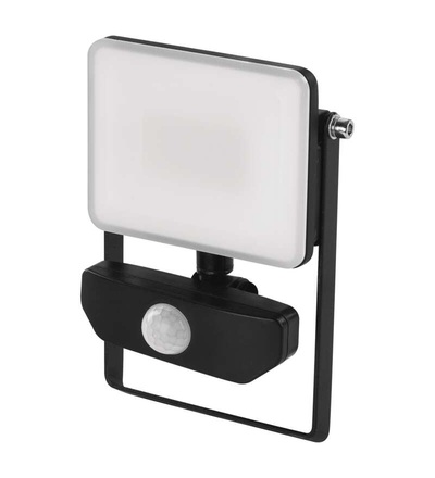 LED reflektor ILIO s pohybovým čidlem, 10,5W, černý, neutrální bílá ZS2910