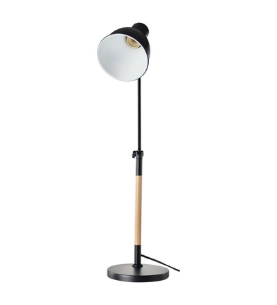 Stolní lampa WINSTON na žárovku E27, černá Z7605