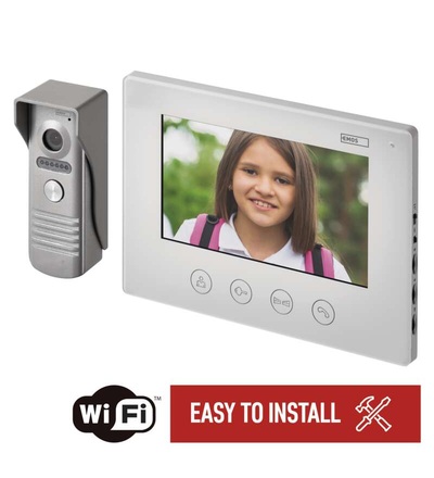 Sada videotelefonu EMOS EM-101WIFI s aplikací pro mobily H2014