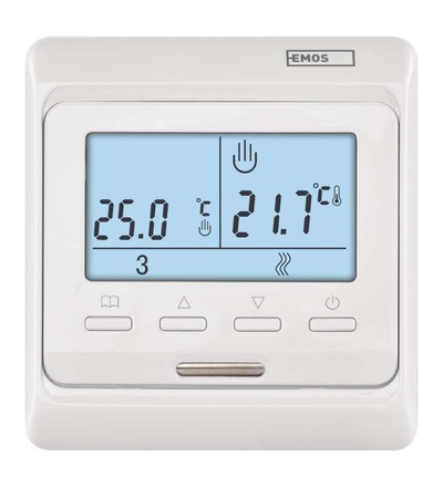 Pokojový termostat pro podlahové topení, drátový, P5601UF P5601UF